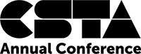 CSTA Annual Conference logo in black